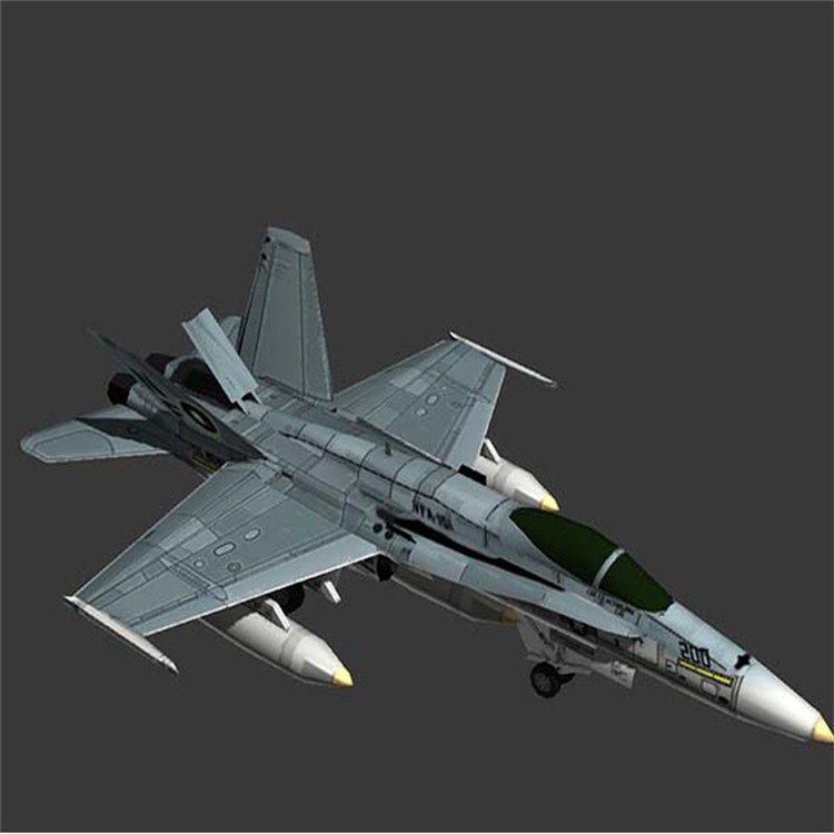 蜀山3D舰载战斗机模型